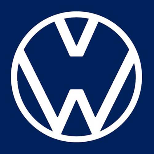Volkswagen social distance logo