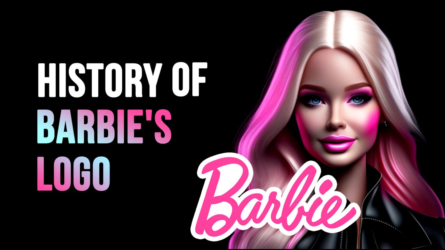 Here is a look at the history of Barbie's logo throughout the years ...